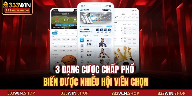 Kèo Châu Á 333WIN – Hướng Dẫn Chi Tiết Giúp Thắng Lớn 3 3 dạng cược chấp phổ biến được nhiều hội viên chọn