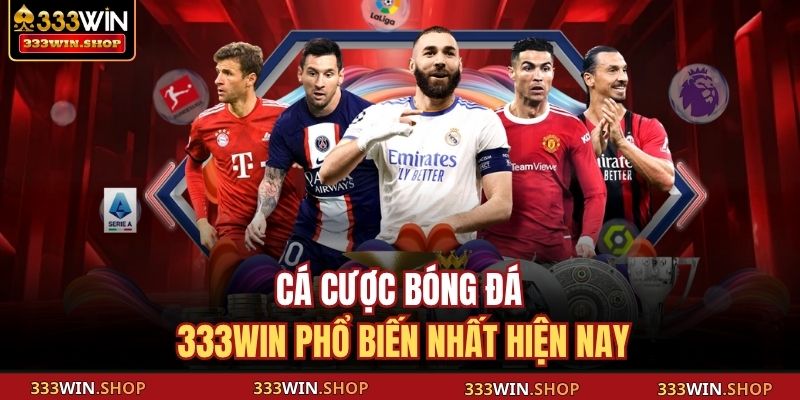 Cá Cược Bóng Đá – Bí Quyết Chinh Phục Kèo Cược Hiệu Quả 2025 2 Cá cược bóng đá 333WIN phổ biến nhất hiện nay